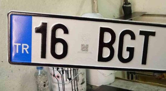QR code application on license plate started in Mugla