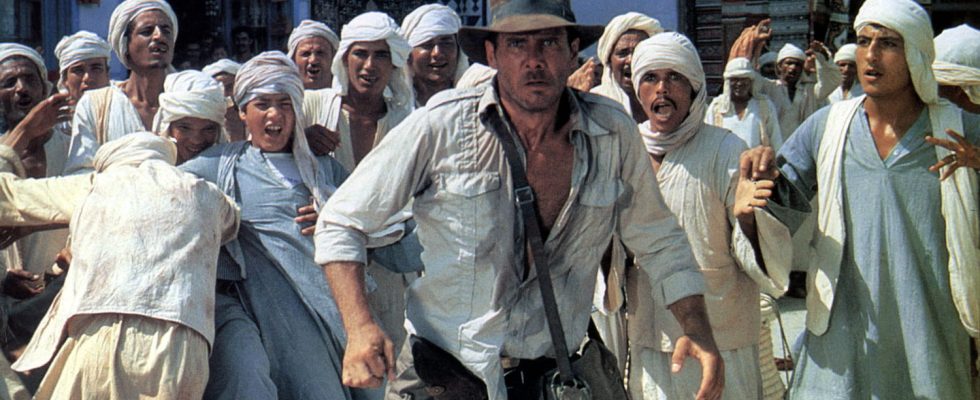 Raiders of the Lost Ark on M6 this cult scene