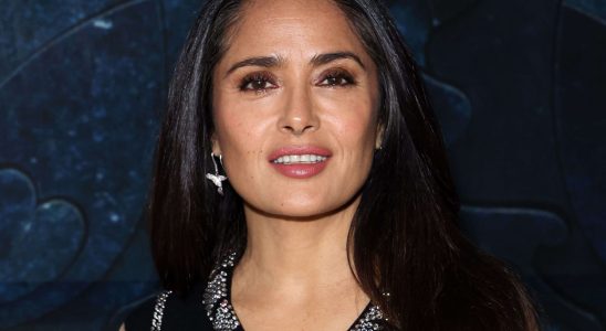 Salma Hayek Raises Temperatures by Posing Nude with Cascading Curls