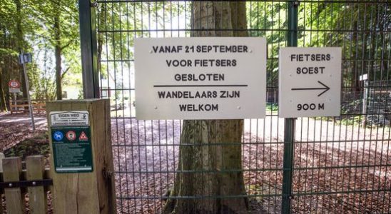 Stulpselaan Lage Vuursche will remain closed to cyclists for the