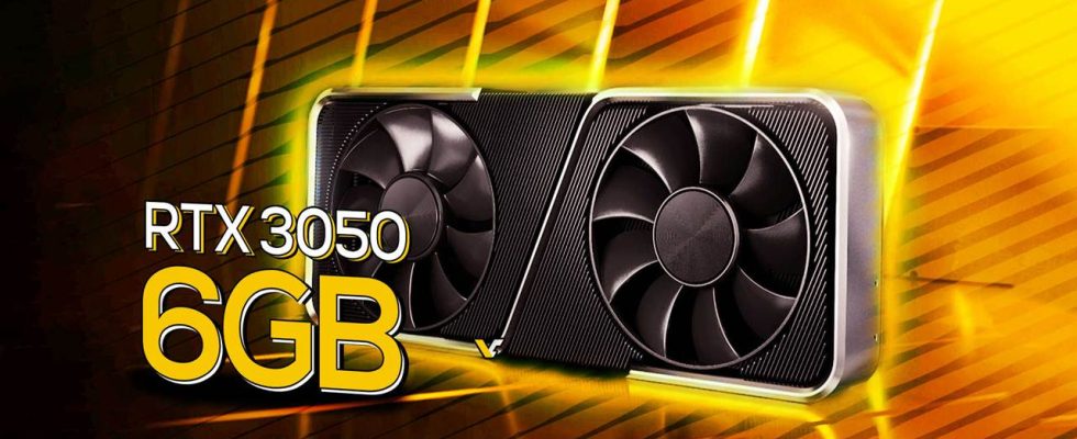 The Expected Nvidia GeForce RTX 3050 6 GB Stands Out