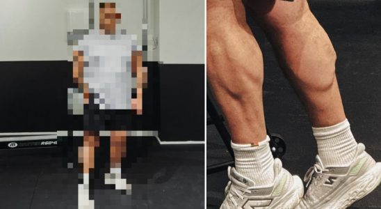 The TV profile shocks followers with its incredible calves Kristersson