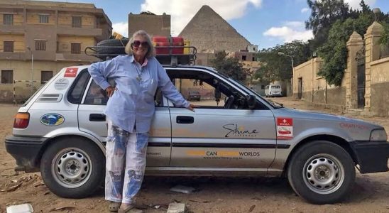 This 80 year old lady crossed Africa in a Toyota Corolla