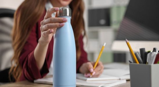This part of your reusable water bottle can make you