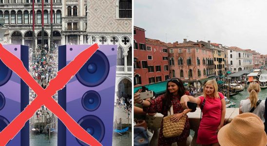 Venice forbids loudspeakers and large parties