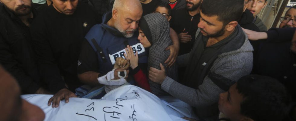 Wael al Dahdouh Palestinian journalist whose family was decimated in Gaza