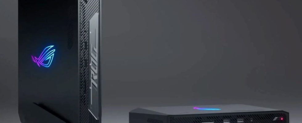 a mini gaming PC with a Core Ultra and an