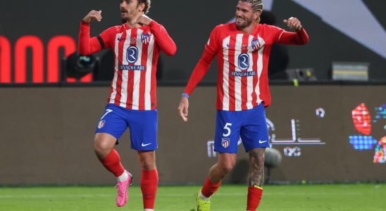 the coronation of Griezmann king of the Atletico goleadors