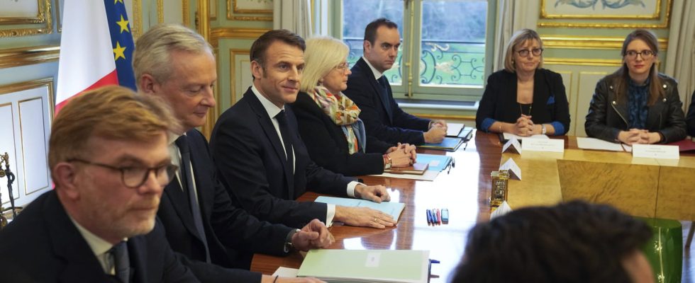 what Emmanuel Macron said to his new ministers yesterday