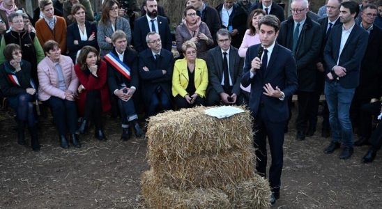 what Gabriel Attal announced to French farmers