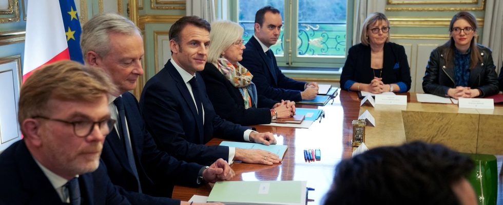what Macron said during the first Council of Ministers –