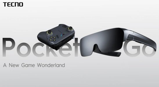A First Coming from Tecno Handheld Console with AR Glasses