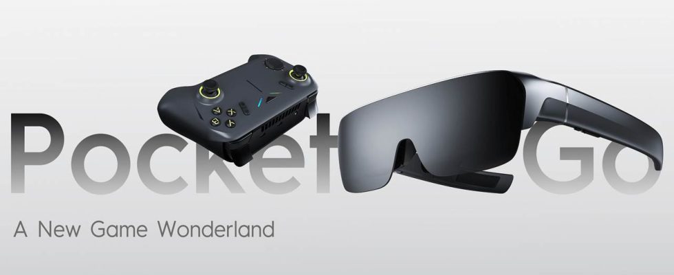 A First Coming from Tecno Handheld Console with AR Glasses