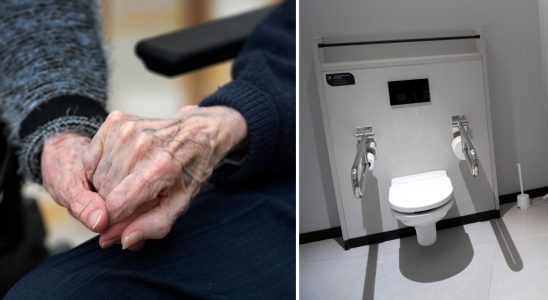 Aging died at a nursing home in Molndal fell