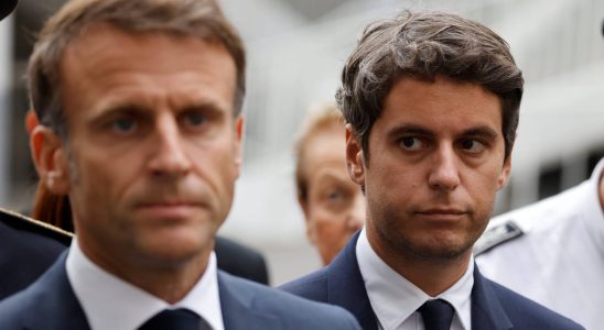 Between Emmanuel Macron and Gabriel Attal its kitten mode