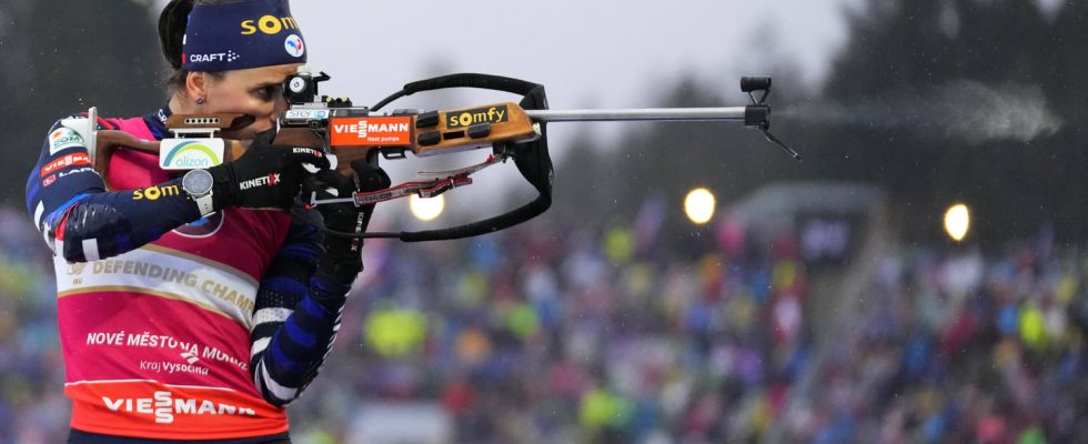 Biathlon World Championships new gold medal in the womens individual