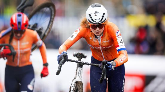 Cyclocross rider Pieterse from Amersfoort takes bronze at the World