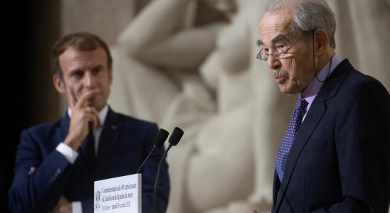 Death of Robert Badinter He was interested in the condemned