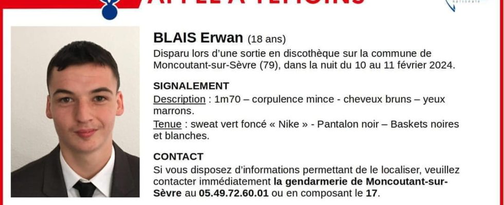 Disappearance of Erwan Blais searches extended his family speaks