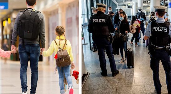 Germany stops school children at the airport drive them