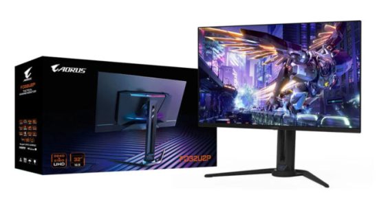Gigabyte introduced two new QD OLED gaming monitors