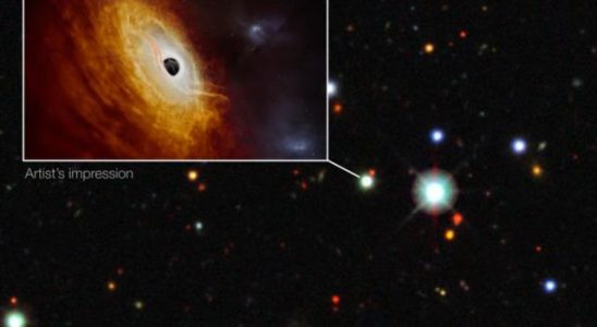 It was discovered 12 billion light years away from Earth