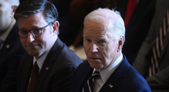 Joe Biden receives elected representatives of the American Congress –