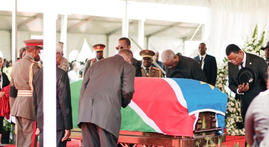 Last tribute paid to President Hage Geingob by Namibians and