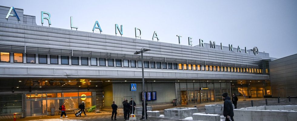 Major police operation at Arlanda suspicious object found on