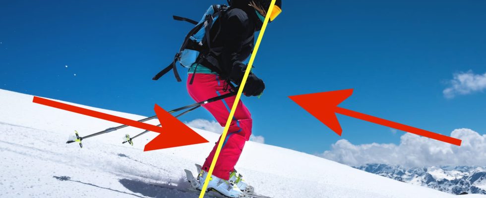 Many skiers make these mistakes here is the only correct