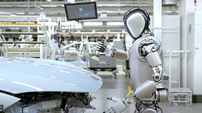 NIO is also testing the use of humanoid robots in