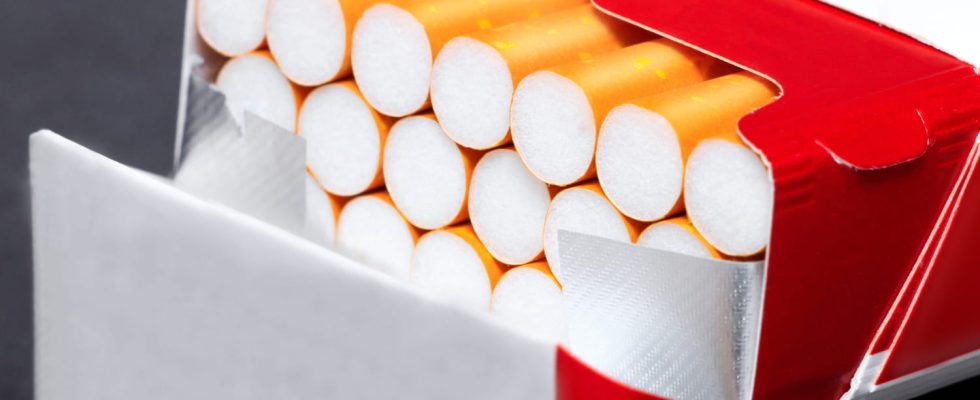 Price of cigarettes these packs which increase on March 1