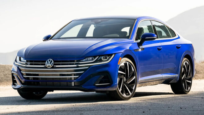 Production has been discontinued for the sedan Volkswagen Arteon model