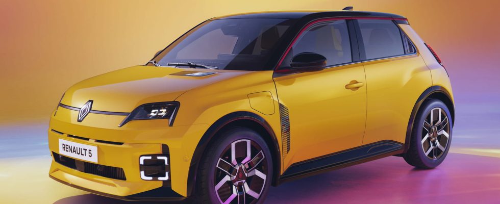 Renault R5 the new 100 electric city car is a