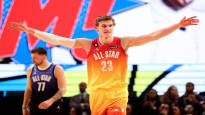 Source Lauri Markkanen in the three point competition during the NBAs
