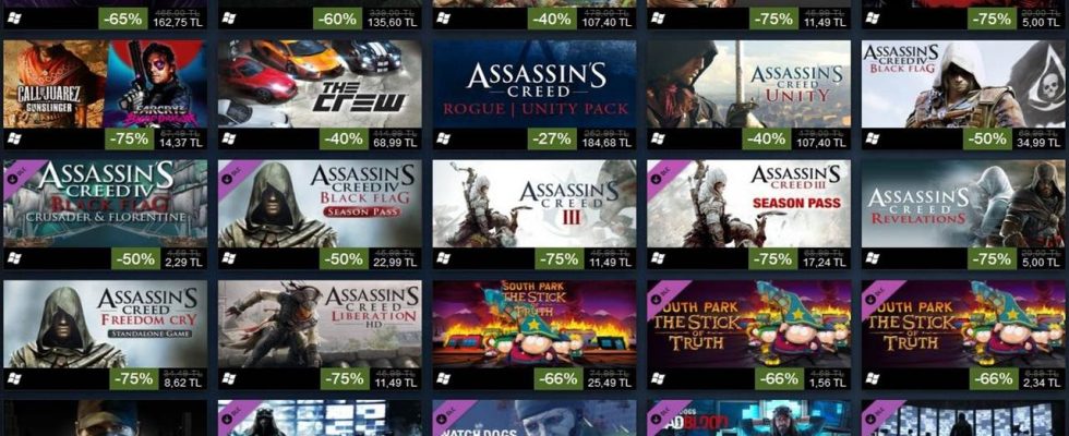 Steam Sale is Stunning There Are 80 Percent Discounts