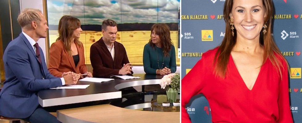 That is why Maria Forsblom is missing from Nyhetsmorgon