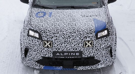 The first electric Alpine is arriving