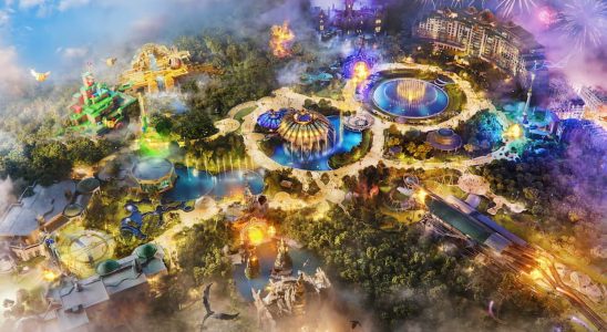 This disproportionate amusement park will attract crowds with its 5