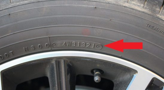 Tires are expiring heres how to easily check their age