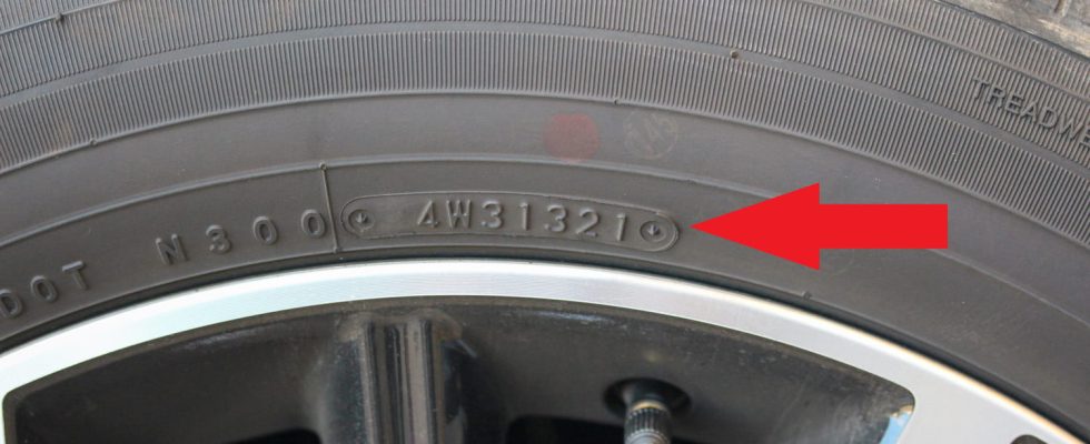 Tires are expiring heres how to easily check their age