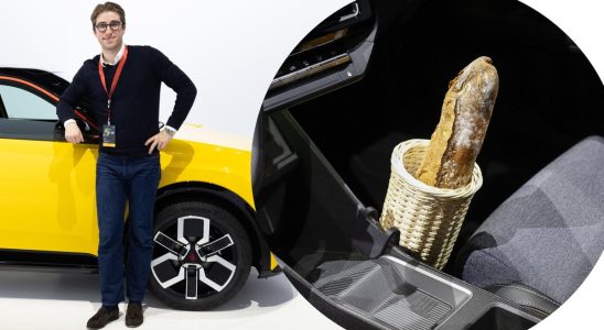 Vive la France New Renault 5 gets baguette holder