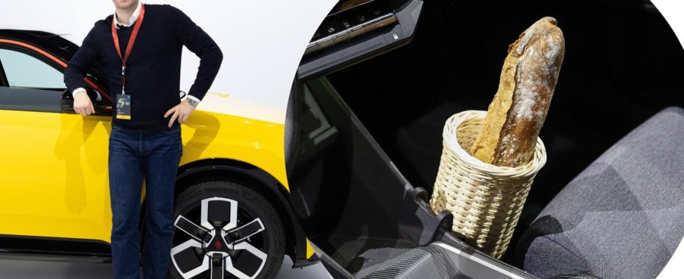 Vive la France New Renault 5 gets baguette holder