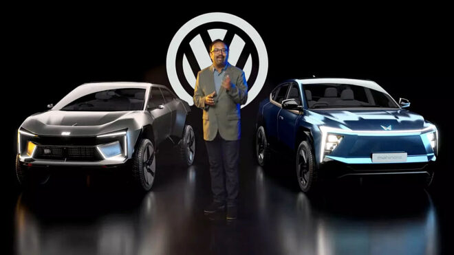 Volkswagen collaborated with Mahindra for electric vehicles