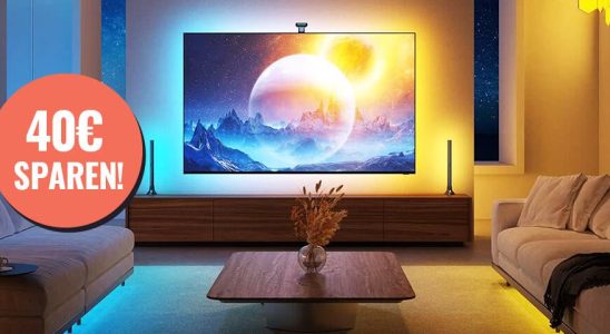 With this smart lighting your home cinema will be incredibly