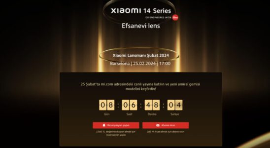 Xiaomi 14 series will also be sold in Turkey