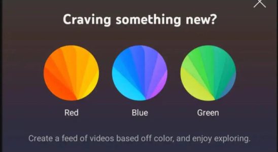YouTube has started testing a strange color system