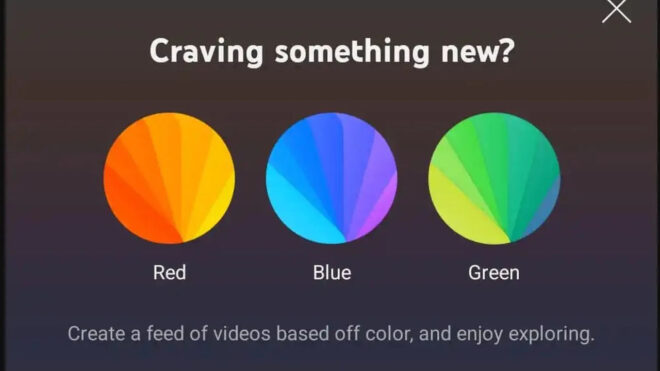YouTube has started testing a strange color system