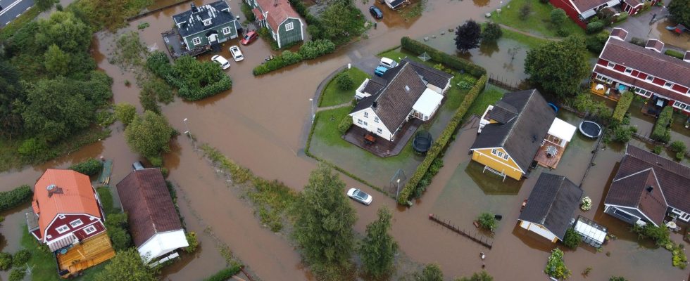 cities where there is a risk of flooding are Gavle