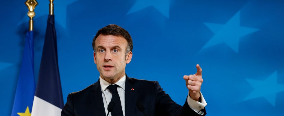 in Brussels Emmanuel Macron calls for a European Egalim –